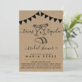 Invitation Fête des mariées Tacos & Tequila Couples (Debout devant)