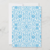 INVITATION FÊTE DES MARIÉES TALAVERA (Dos)