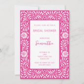 INVITATION FÊTE DES MARIÉES TALAVERA ROSE (Devant)