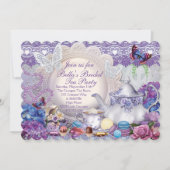 Invitation Fête des mariées Tea Party (Devant)