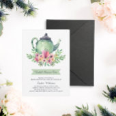 Invitation Fête des mariées Tea Party