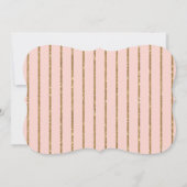 Invitation Fête des mariées Tea Party Teacup Gold Parties sci (Dos)