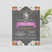 Invitation Fête des mariées Teapot Alice Au Pays Des Merveill (Debout devant)