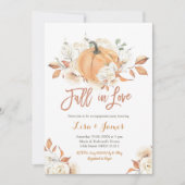 Invitation Fête des mariées Tombe dans l'amour (Devant)