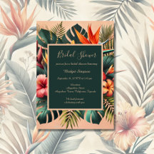 Fête des mariées tropicale exotique colorée hawaïe