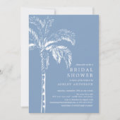 Invitation Fête des mariées tropicale moderne (Devant)