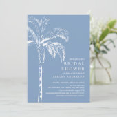 Invitation Fête des mariées tropicale moderne (Debout devant)