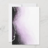Invitation Fête des mariées Ultra Violet Ombre Mist Ethereal (Dos)