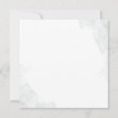 Invitation Fête des mariées verte Eucalyptus Blush (Dos)