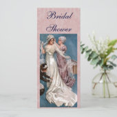 Invitation Fête des mariées vintage (Debout devant)