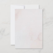 Invitation Fête des mariées vintage Elegant Tea Party (Dos)