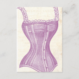 Invitation Fête des mariées Vintage Victorian Corset Lingerie