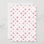 Invitation FÊTE DES MARIÉES | Watercolor Floral Heart Invitat (Dos)