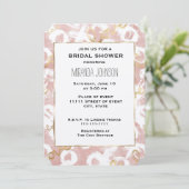 Invitation Fête des mariées XO Rose White Gold Love (Debout devant)