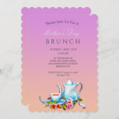 Invitation Fête des mères (Devant / Derrière)