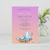 Invitation Fête des mères (Debout devant)