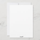 Invitation Fête des mères (Dos)