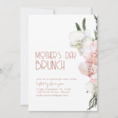 Invitation Fête des mères Brunch Modèle d'invitation (Devant)