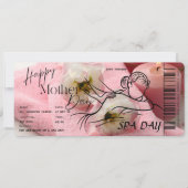 Invitation Fête des mères - Spa de la fête des mères - pièce  (Devant)