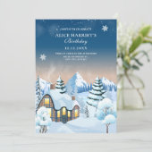 Invitation Fête des merveilleux d'hiver (Debout devant)