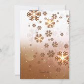 Invitation Fête des neiges (Dos)