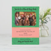 Invitation Fête des Objets Préférés sur mesure (Debout devant)