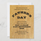 Invitation Fête des pères (Devant)