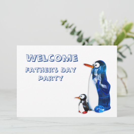 Invitation Fête des pères (Debout devant)