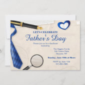 Invitation Fête des pères (Devant)