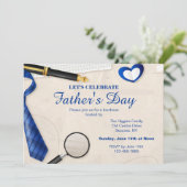 Invitation Fête des pères (Debout devant)