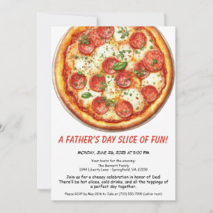 Invitation Fête des Pères - Dîner de famille modifiable