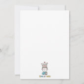 Invitation Fête des pères du roi des papas (Dos)