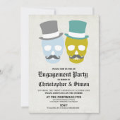 Invitation Fête des Pieds du Parti de l'Engagement Morte (Devant)