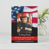 Invitation Fête Des Pompiers De La Vie Mémorial Des Pompiers (Debout devant)