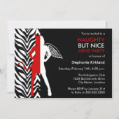 Invitation Fête des poules de Nice / Bachelorette Party (Devant)