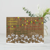 Invitation Fête des pulls de Noël laids (Debout devant)