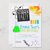 Invitation Fête des scientifiques du laboratoire de science d (Devant)