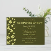 Invitation Fête des Shamrocks et des étoiles (Debout devant)