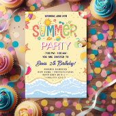 Invitation Fête d'été