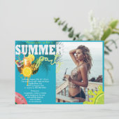 Invitation Fête d'été (Debout devant)