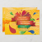 Invitation Fête d'été (Devant / Derrière)