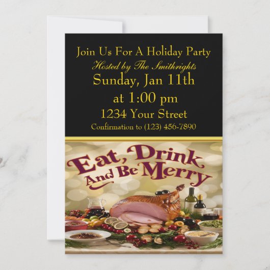 INVITATION FÊTE D'ÉTÉ (Devant)