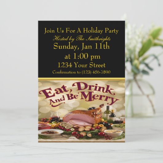 INVITATION FÊTE D'ÉTÉ (Debout devant)