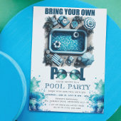 Invitation Fête d'été avec votre propre piscine