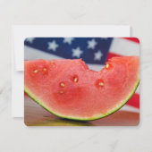 Invitation Fête d'été de la pastèque (Devant)