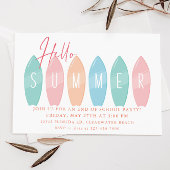 Invitation Fête d'été Fête de fin d'année scolaire Célébratio