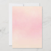 Invitation Fête d'été flush floraux blanc (Dos)