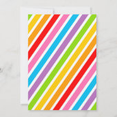 Invitation Fête d'été pour enfants avec éclaboussures d'eau (Dos)