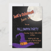 Invitation Fête d'Halloween (Devant)