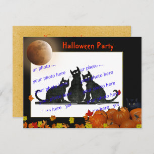 Invitation Fête d'Halloween